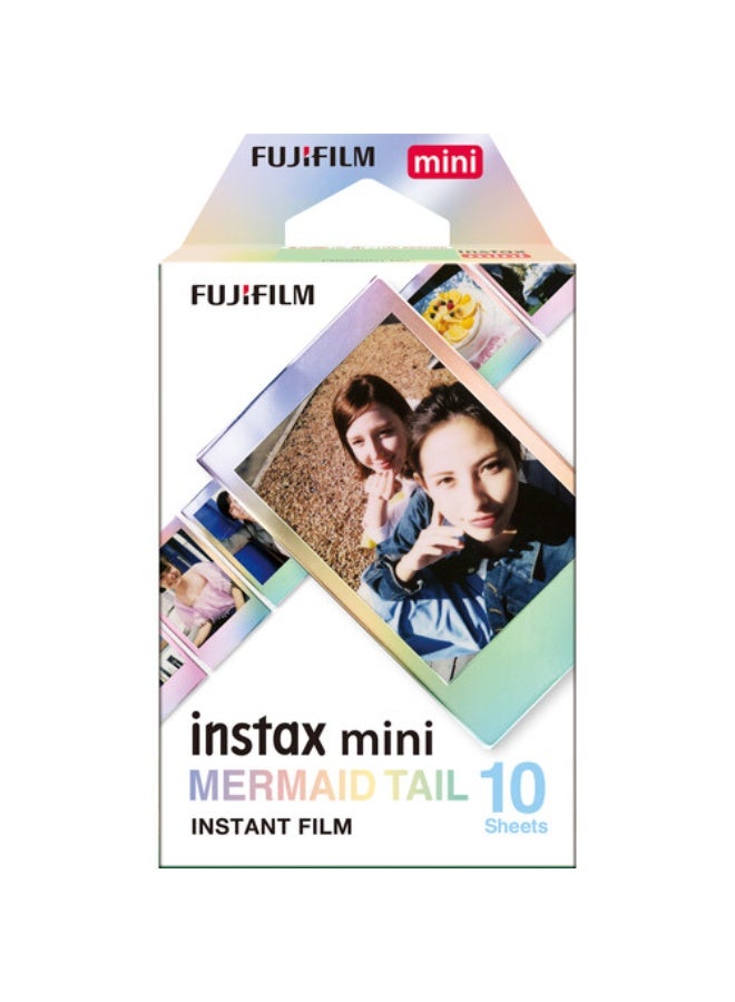 إنستاكس FUJIFILM Instax mini Mermaid Tail Film {10 Exposures} - Image 1